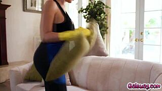 Marie Mccray and Lily Lalimar Share Secret Lesbian Sex