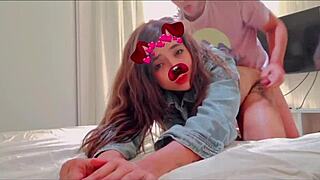 Blonde big ass fucking compilation in doggystyle and blowjob