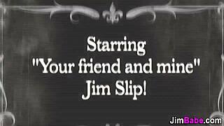 a european teen 18+ and an older british man in a homemade scene