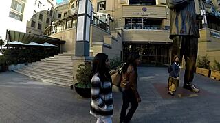 African Lesbians Secretly Make Out In Bathroom