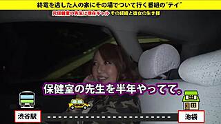 I’m blown away by this Japanese babe’s big tits during her wild blowjob!