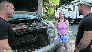 curious cute amy quinn gets bound and dominated in hardcore session, squirting from face fucking and ass play