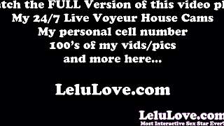 Pov touching and rubbing her tattoo then cumming all over it - lelu love