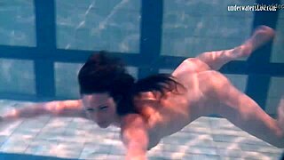 Ivetta Teases in Pool with Bikini Fun, Making You Crave Her Outdoor Solo Swim