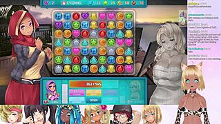 i'm vtuber lewdneko, playin huniepop 2 double date part 3 with some group fun.