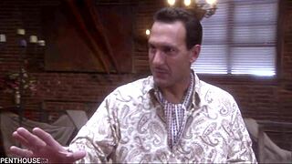 Busty Blonde Bree Olson Sucks Cock