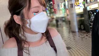 Part1 F-Cup Beauty Mari Tormented with Rotor in Car, No-Panties Hotel Action!