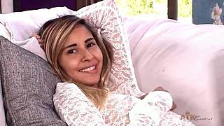 Hot Latina Facial Beauty Stimulates