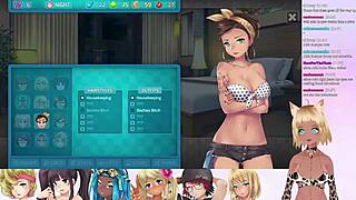 i'm vtuber lewdneko, playin huniepop 2 double date part 3 with some group fun.