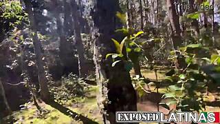 ExposedLatinas - I’m banging my neighbor milf in the woods, Alexa Lewis! 😍