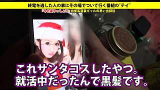 I’m blown away by this Japanese babe’s big tits during her wild blowjob!