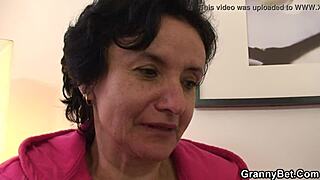 Picked Up Old Mature Brunette Gets Shaggy Snatch Drilled Hard