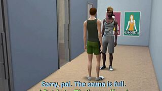 Ddsims - Wife Fucked Hard at Gym as Husband Watches in Sims 4