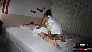 Nuru massage by hot BBW Asian amateur leaves her client fully satisfied with intense moves.