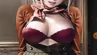 I play hentai with waifu eshley in resident evil 4.