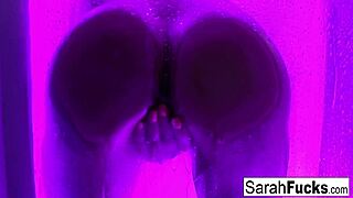 this artistic wet masturbation with a tattooed milf is so hot