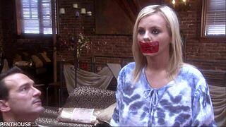 Busty Blonde Bree Olson Sucks Cock