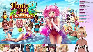 i'm vtuber lewdneko, playin huniepop 2 double date part 3 with some group fun.