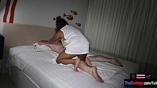 Nuru massage by hot BBW Asian amateur leaves her client fully satisfied with intense moves.