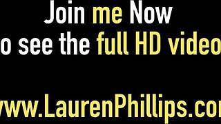 ginger pale skinned lauren phillips fucks a dick machine