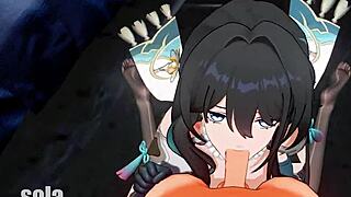 ruan mei in steamy hentai action