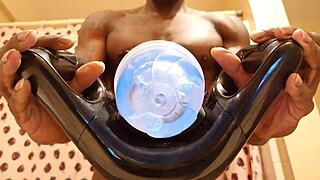 Hallelujah Johnson Worships Big Black Cock With Blowjob!