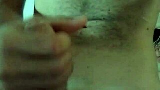 Couple enjoys orgasm from masturbation and massage at home.