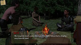 The price of power unfolds in a game with a brunette rival.