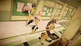 oh no, marine and the diamonds goddess dancing naked