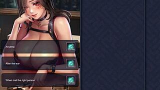 Sibyl's secret mission: Sinister looking womanizing silky smooth anime big chested secret agent