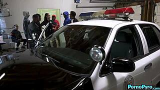 police officer eliza ibarra handles a gang of black thugs with her mouth