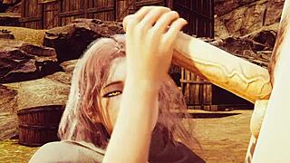 Melina From Elden Ring Takes Intense Deepthroat In Uncensored 3D Hentai