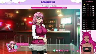 so, vtuber lewdneko got wild playing futa fix dick dine and dash