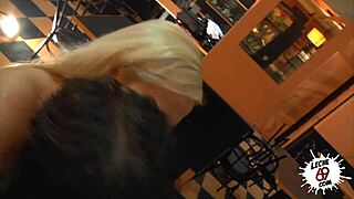 So, our first hardcore outdoor adventure with a blonde big ass