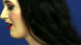 Flirty hottie enjoys a fun facial in pov