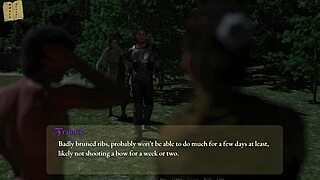 The price of power unfolds in a game with a brunette rival.