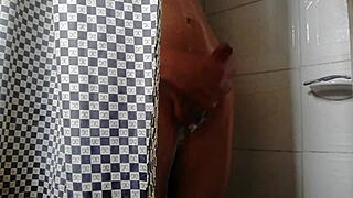 bathroom masturbation with bisexual vibes