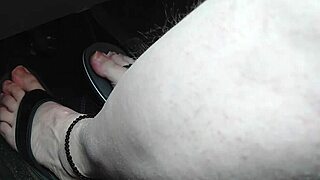I Love Driving Barefoot In Flip Flops, So Sexy!