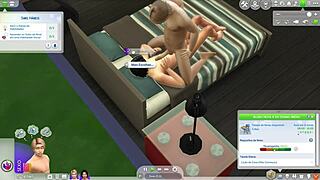 In this 3d cartoon anime hentai game, friends are interacting intimately.