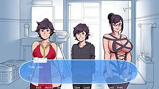 step family shower snow daze