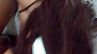 hypnotized slut tricked into blowjob loving spit with interracial transsexual shemale in usa