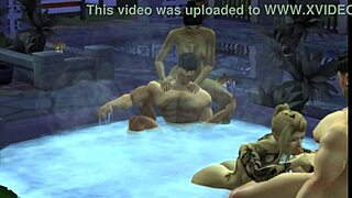 Lazos Peligrosos Ep 11 Spanish-Español - Sims 4 Xxx Serie 18 With European Hentai Cartoon.