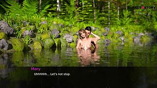 26 - dusklight manor - john and mary doing sex inside rivier and on the floor in various positions