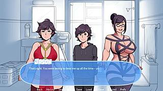 step family shower snow daze