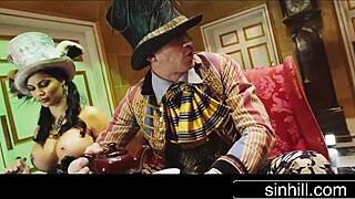 I joined Mia Malkova and Jasmine Jae in a crazy FFM threesome at the tea party