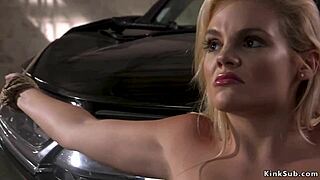 The Huge Tits Spy Babe Gets Fucked in Tight Bondage