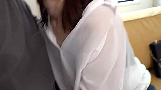 Chiyu, 23-Year-Old OL, Contrasts Small Natural Tits with Hardcore Throat Fucking