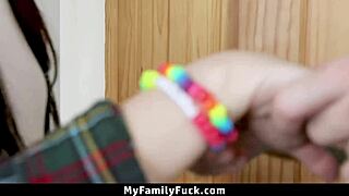 Stepbrother Calls Stepsis Lesbian and Things Heat Up 😏