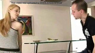 Teenie pussies getting fucked in anal and missionary positions