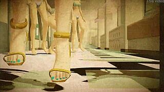 oh no, marine and the diamonds goddess dancing naked